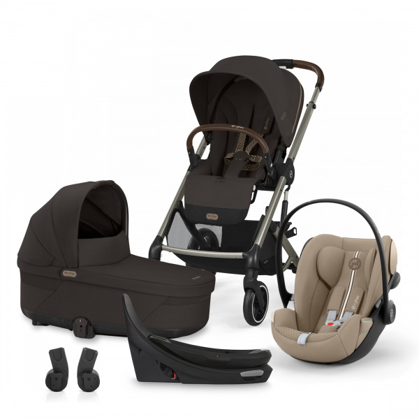 CYBEX Gold Balios 2025 S LUX 4in1 szett - Chocolate Brown/Almond Beige